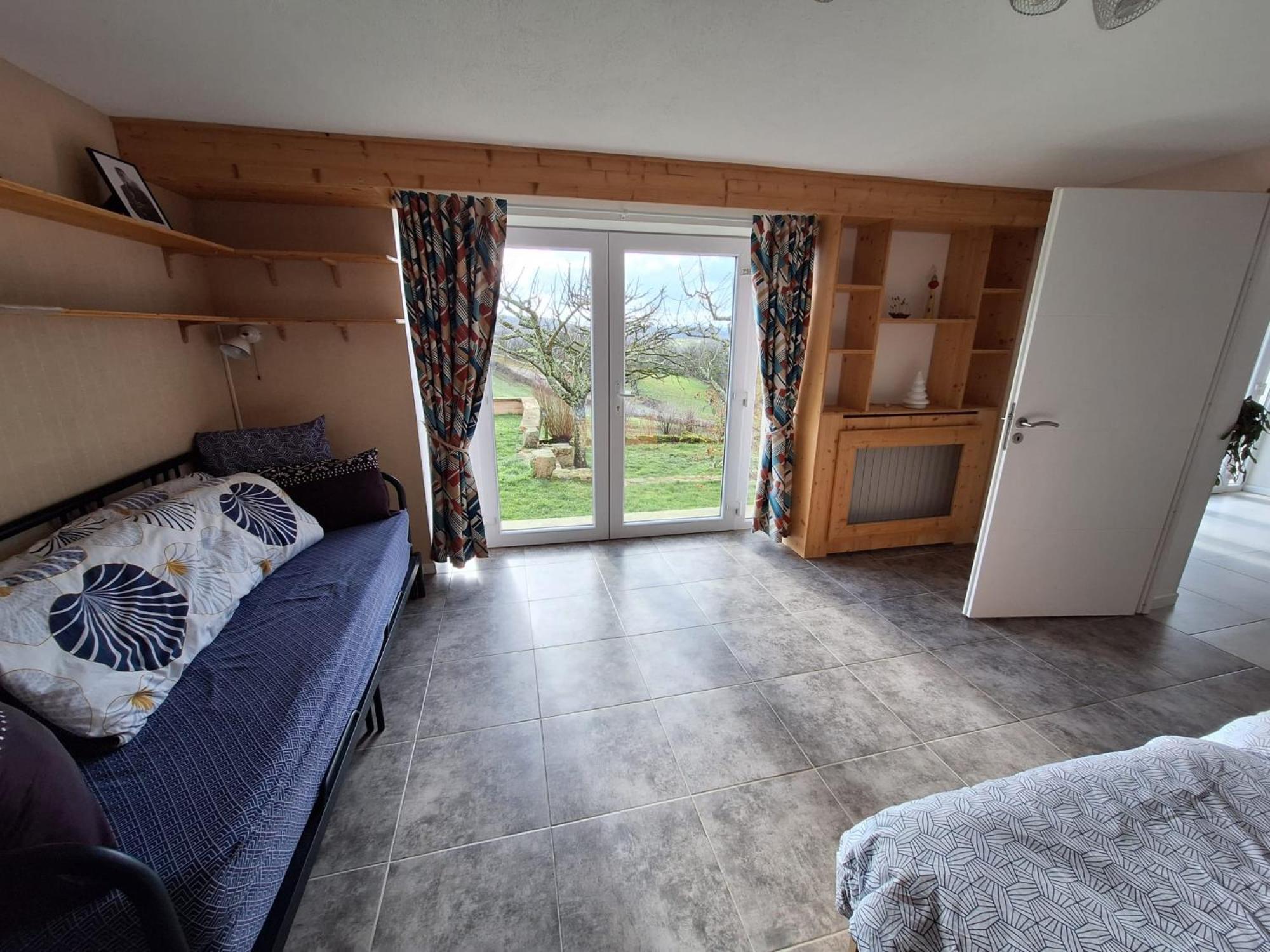 Chambre Jazzy - Gite Les Zazous Lormes Extérieur photo